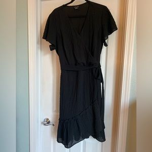 Gorgeous, City Chic dress, size 16. Fully lined, wrap-styling.